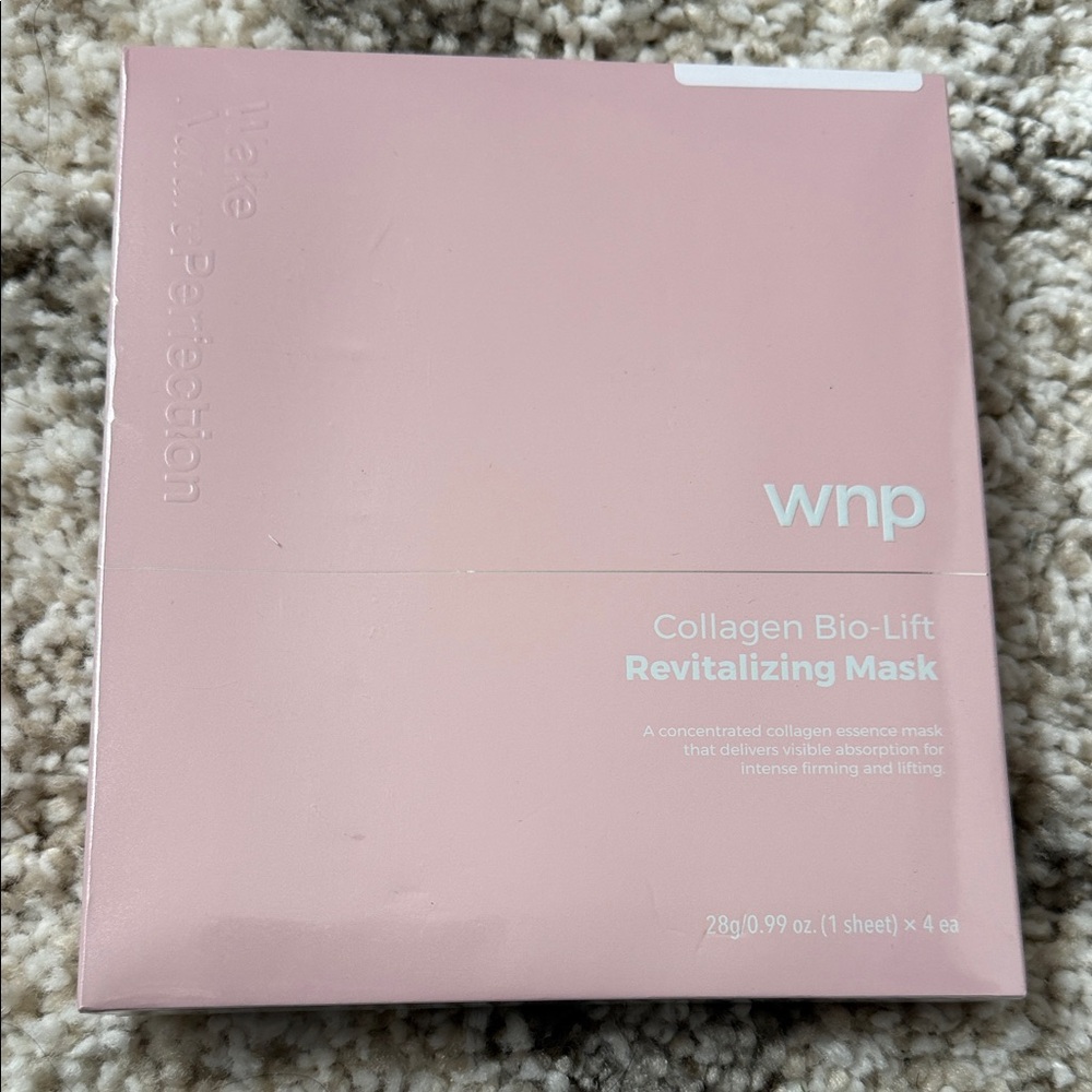Collagen Bio-Lift Revitalizing Mask — Pink 4 sheets